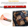 Eggracks by Global Phoenix - 4PCS 36LEDs 12V Car Atmosphere Light Strip IP65 Colorful RGB LED Neon Lights IR Remote