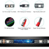 Eggracks by Global Phoenix - 6Pcs Motorcycle LED Light Strips Multi-Color Neon Light Kits Waterproof DC 12V RGB Atmosphere Lights
