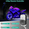 Eggracks by Global Phoenix - 6Pcs Motorcycle LED Light Strips Multi-Color Neon Light Kits Waterproof DC 12V RGB Atmosphere Lights
