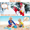 Eggracks by Global Phoenix - 4Pcs Snowball Makers Set Clip Snow Molds Toys Beach Sand Toy with Handle for Snow Fight Winter Activities