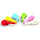 Eggracks by Global Phoenix - 6 Color LED Balloons Six Per Pack