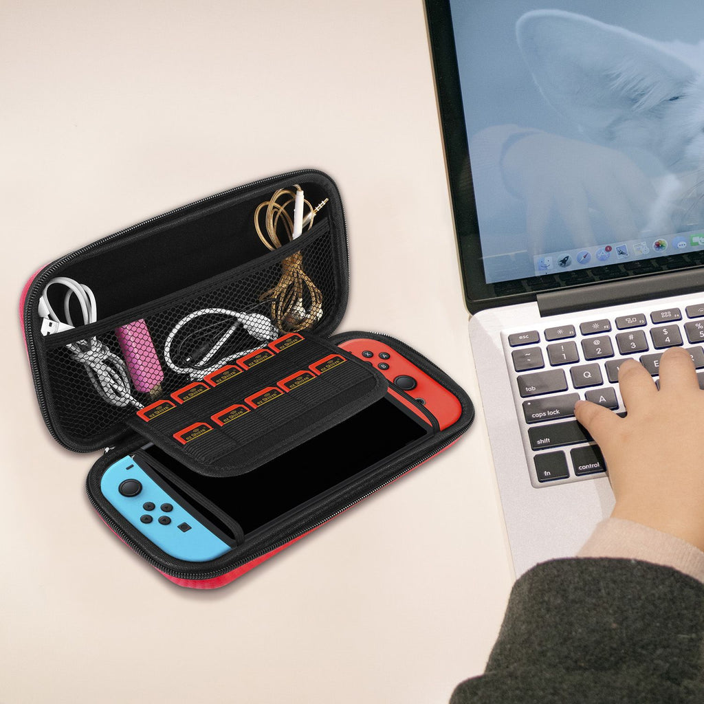 Eggracks by Global Phoenix - Portable Carry Case for Nintendo Switch Console Protective Hard EVA Case Shell Pouch