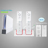 Eggracks by Global Phoenix - For Wii Remote Controller Charger Dual Charge Dock with Two 2800mAh Rechargeable Batteries