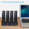 Eggracks by Global Phoenix - 4 Remotes Charging Dock Game Controller Charger 2800mAh Rechargeable Battery Charging Stations