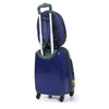FX070 - 2 PCS Kids Luggage Set, 12'' Backpack and 16'' Spinner Case with 4 Universal Wheels, Travel Suitcase for Boys Girls
