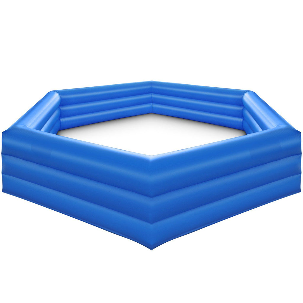 VEVOR 15 ft Gaga Ball Pit, Inflatable with Electric Air Pump, Gagaball Court Inflates in Under 3 Minutes, for Outdoor and Indoor School Family Activity