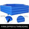 VEVOR 15 ft Gaga Ball Pit, Inflatable with Electric Air Pump, Gagaball Court Inflates in Under 3 Minutes, for Outdoor and Indoor School Family Activity