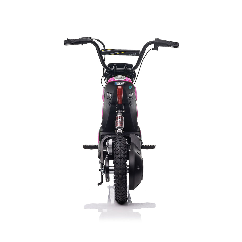 Yeah Depot - 24V14ah Kids Ride On 24V Electric Toy Motocross Motorcycle Dirt Bike-XXL large,Speeds up to 14.29MPH,Dual Suspension, Hand-Operated Dual Brakes, Twist Grip Throttle, Authentic Motocross Bike Geometry