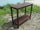 Yeah Depot - Wooden Workstation for Garden Balcony Garage, Acacia Console Potting Table Brown