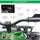 Yeah Depot - Aosom 12V Kids 4 Wheeler, Ride on ATV for Kids with Music, Realistic Headlights & Wide Wheels, Toddler Quad for Boys and Girls, Green