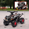 Yeah Depot - Qaba Kids ATV, 6V 4 Wheeler Kids Quad Car, Battery Powered Electric Ride on Toy with Music for Boys & Girls Ages 2-6 Years, Black