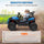 Yeah Depot - Qaba 2 Seater Electric Car for Kids, 24V Battery Powered Ride on Car with Remote Control, 3 Speed, Slow Start, LED Lights, Music, Horn, Spring Suspension for 3-8 Years, Blue