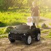 Yeah Depot - Qaba 12V Kids Electric Car, Chevrolet Silverado EV RST Licensed Ride on Car with Parent Remote Control, Spring Suspension, Soft Start, Training Wheels, LED Lights, Music, MP3, 3 Speed, Black