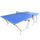 Yeah Depot - 9ft Mid-Size Table Tennis Table Foldable & Portable Ping Pong Table Set for Indoor Games with Net, 2 Table Tennis Paddles and 3 Balls