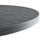 Yeah Depot - Ã˜39.37-inch Cast Aluminum Patio Dining Table with Black Frame and Carved Texture on the Tabletop
