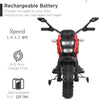 Yeah Depot - Electric Motorcycle for Kids, kids ride on motorcycle, 12V Electric Dirt Bike with Training Wheels, Hand Racing Foot Brake,PU seat, Ride on Motorcycle for 3~6 years Boys Girls gift