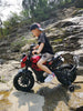 Yeah Depot - Electric Motorcycle for Kids, kids ride on motorcycle, 12V Electric Dirt Bike with Training Wheels, Hand Racing Foot Brake,PU seat, Ride on Motorcycle for 3~6 years Boys Girls gift