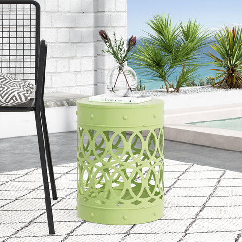 Yeah Depot - Outdoor Metal end Table -Large