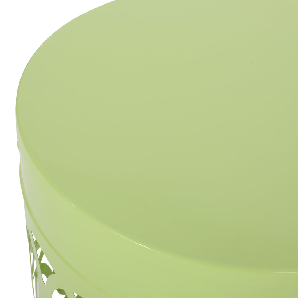Yeah Depot - Outdoor Metal end Table -Large