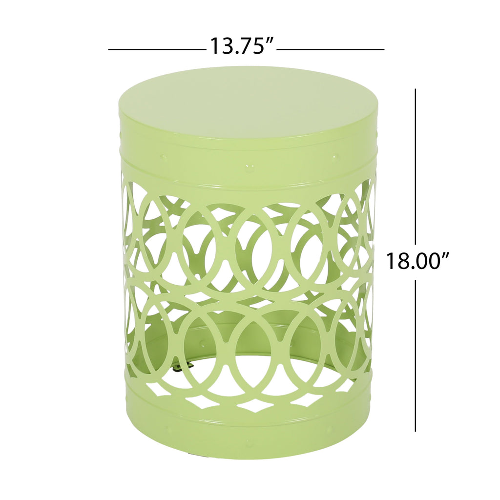 Yeah Depot - Outdoor Metal end Table -Large