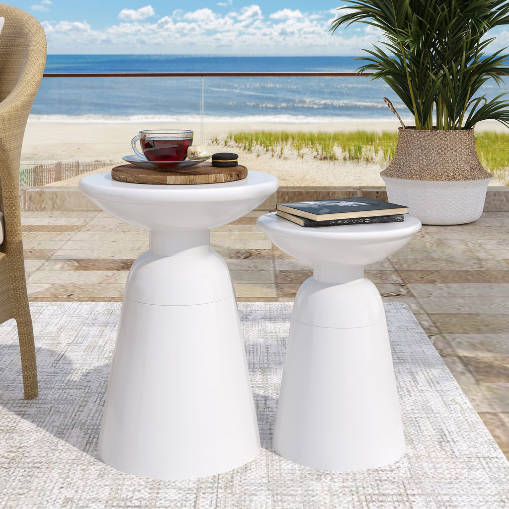 Yeah Depot - Metal S/2 end table
