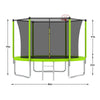 Yeah Depot - 8FT TRAMPOLINE Green