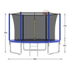 Yeah Depot - 8FT TRAMPOLINE Blue
