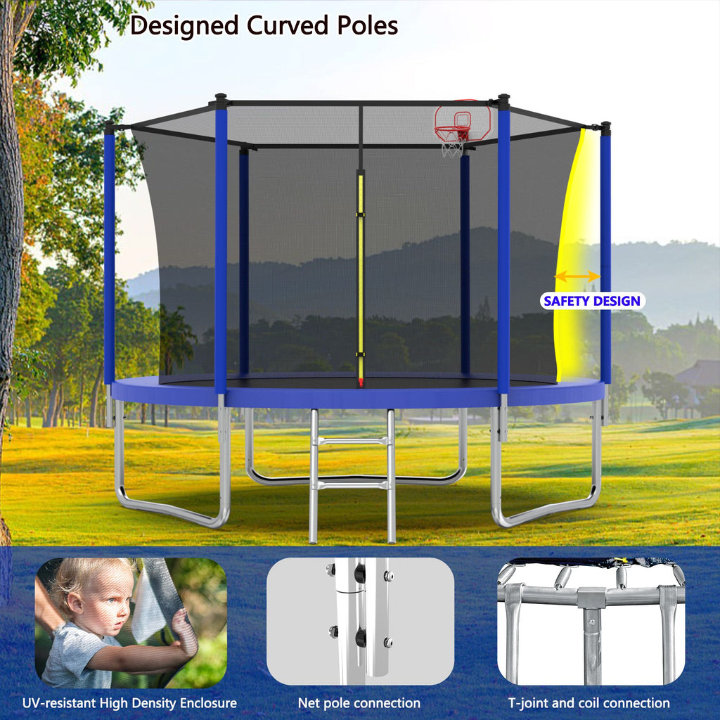 Yeah Depot - 8FT TRAMPOLINE Blue