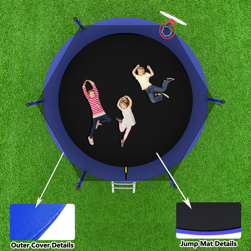 Yeah Depot - 8FT TRAMPOLINE Blue