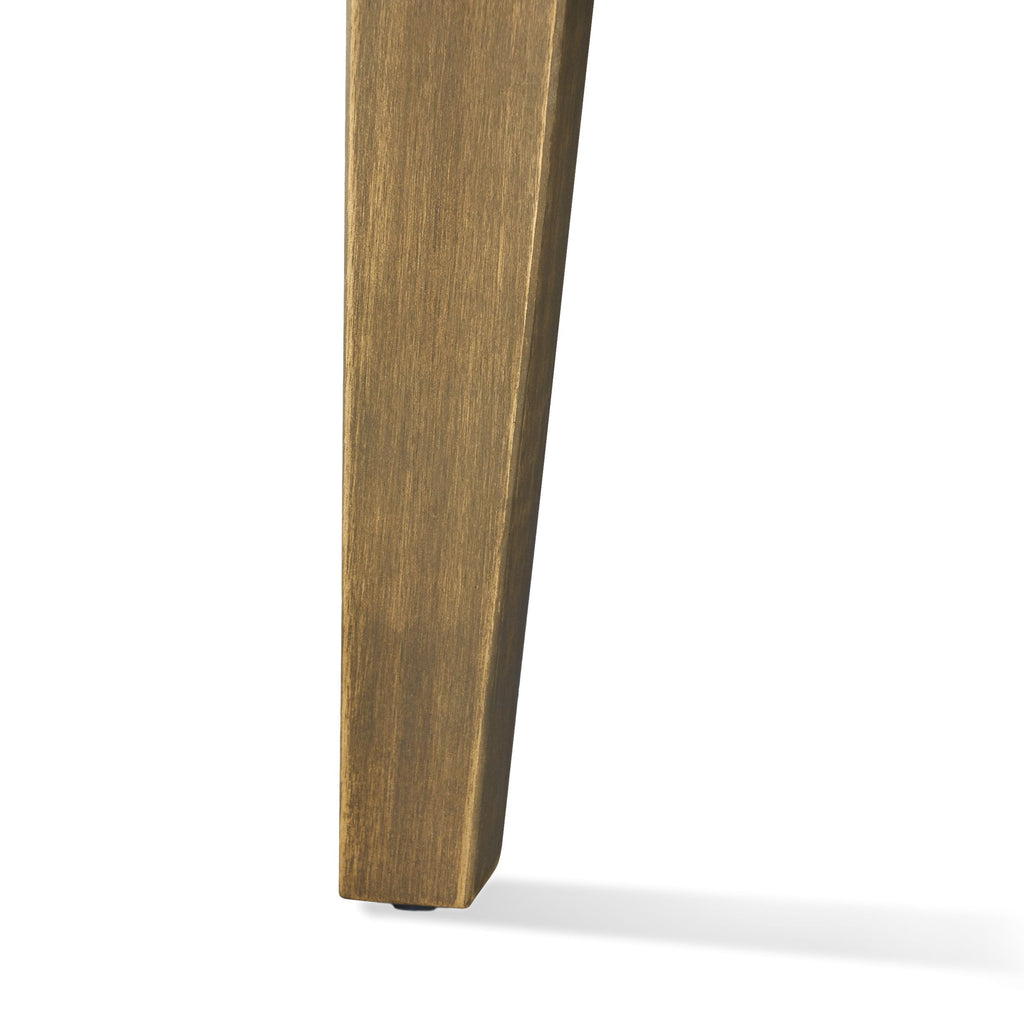 Yeah Depot - Outdoor 16'' Acacia Wood Side Table, Gray Finish