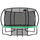 Yeah Depot - 12FT Recreational Kids Trampoline with Safety Enclosure Net & Ladder, Outdoor Recreational Trampolines
