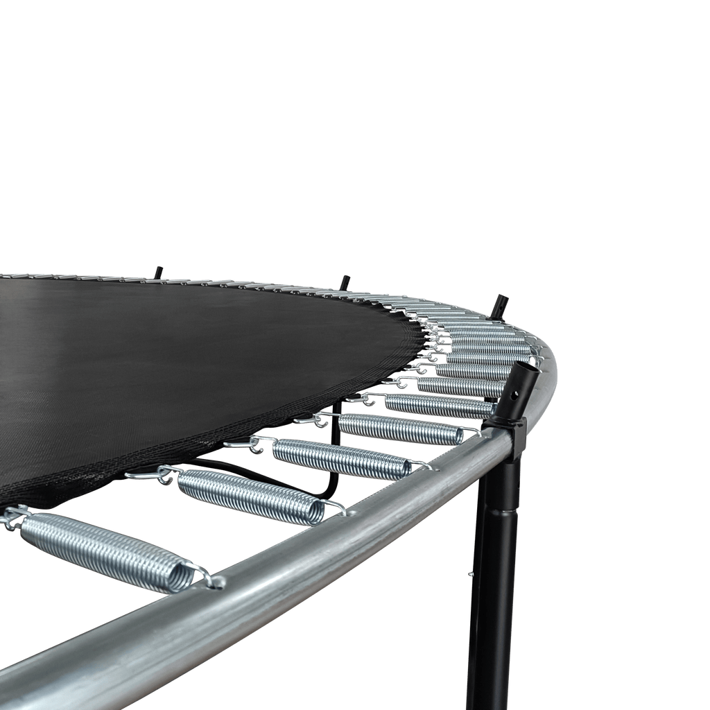 Yeah Depot - 12FT Recreational Kids Trampoline with Safety Enclosure Net & Ladder, Outdoor Recreational Trampolines