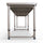 Yeah Depot - Outsunny 8ft Portable Beer Pong Table with Adjustable Legs, Folding Camping Table, Aluminum Picnic Table, for Party, Travel, BBQ, Beach, Black and White