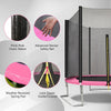 Yeah Depot - YC 8FT Trampoline Outer Net-Pink and black