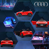 Yeah Depot - Aosom Kids Ride on Car, 12V Licensed Audi RS E-tron GT 3.1 MPH Electric Car for Kids, Ride-on Toy for Boys and Girls with Remote Control, 4 Wheels with Suspension, Horn, Music, Lights, Red