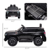 Yeah Depot - Aosom Chevrolet TAHOE Licensed Kids Ride on Car, 12V Battery Powered Kids Electric Car with Remote Control, Music, Lights, Horn, Suspension for 3-6 Years Old, Black