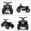 Yeah Depot - Aosom 6V Kids ATV 4-Wheeler Ride on Car, Electric Motorized Quad Battery Powered Vehicle with Forward/Reverse Switch for 18-36 Months Old Toddlers, Black