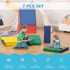 Yeah Depot - Soozier 7 Piece Soft Play Blocks Kids Climb and Crawl Gym Toy Foam Building and Stacking Blocks Non-Toxic Learning Play Set Educational Software Activity Toy Brick Baby Soft Climbing Block