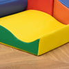 Yeah Depot - Soozier 7 Piece Soft Play Blocks Kids Climb and Crawl Gym Toy Foam Building and Stacking Blocks Non-Toxic Learning Play Set Educational Software Activity Toy Brick Baby Soft Climbing Block