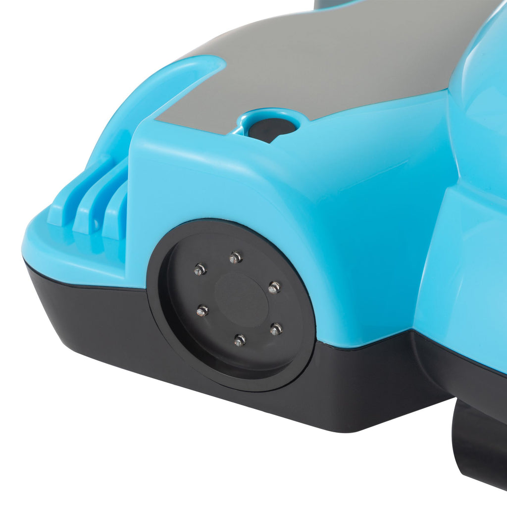 Yeah Depot - Electric Kids Racing Car with Music and Lights, Blue