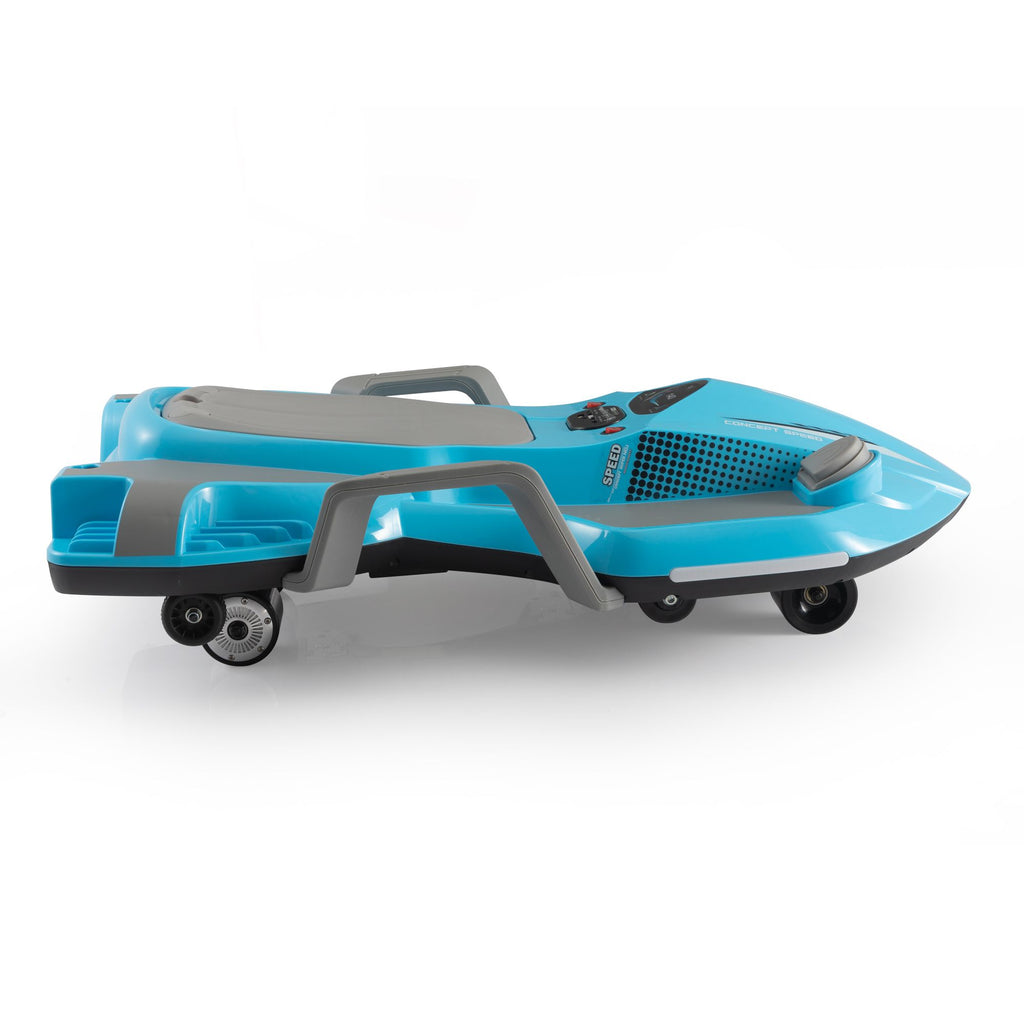 Yeah Depot - Electric Kids Racing Car with Music and Lights, Blue
