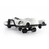 Yeah Depot - Electric Kids Racing Car with Music and Lights, White