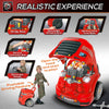 Yeah Depot - Qaba Kids Truck Engine Toy, Kids Mechanic Car Repair Set, Engine Disassembly Play Workshop, Includes 61 Pieces, Steering Wheel, Horn, Light for 3-5 Years Old, Red