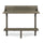 Yeah Depot - Outdoor Acacia Wood Balcony Bar Table, Gray Finish