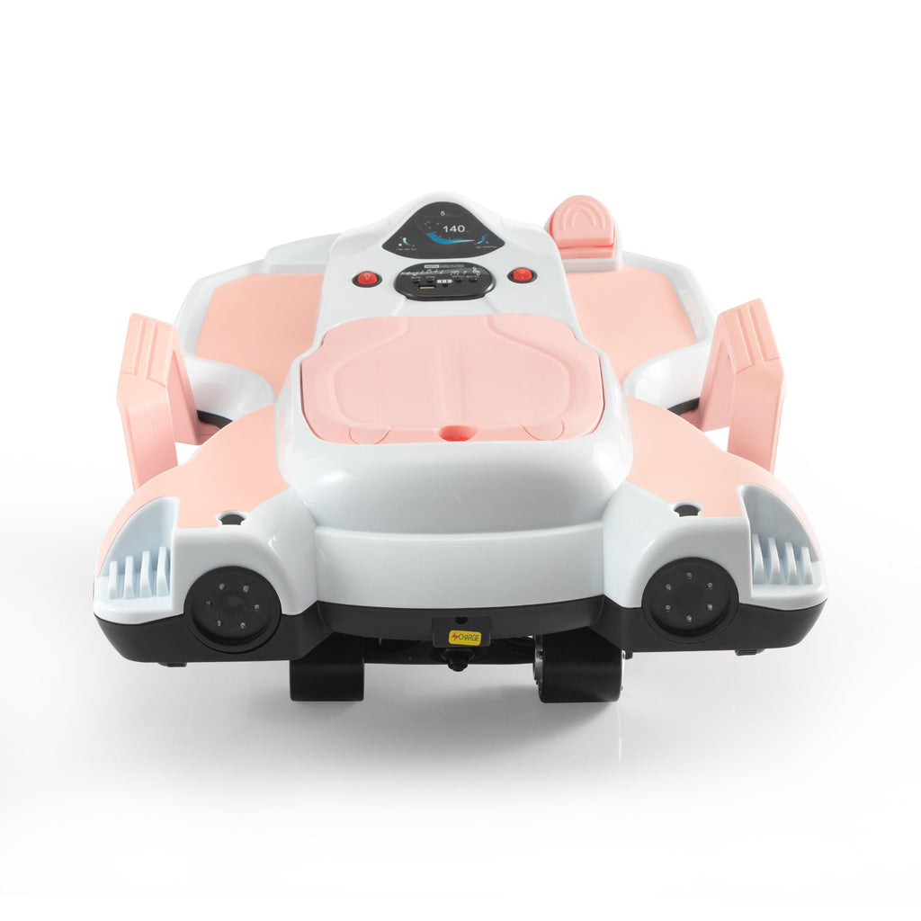 Yeah Depot - Electric Kids Racing Car with Music and Lights, Pink