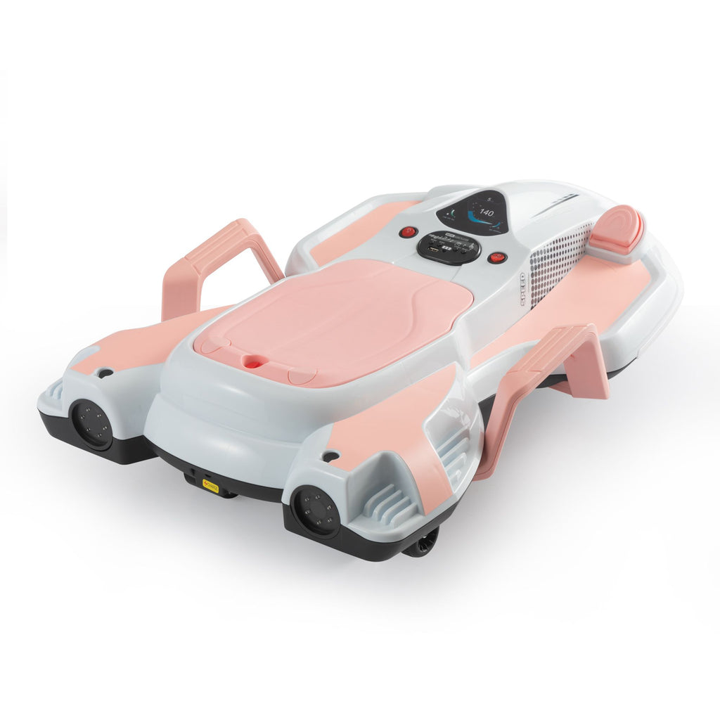 Yeah Depot - Electric Kids Racing Car with Music and Lights, Pink