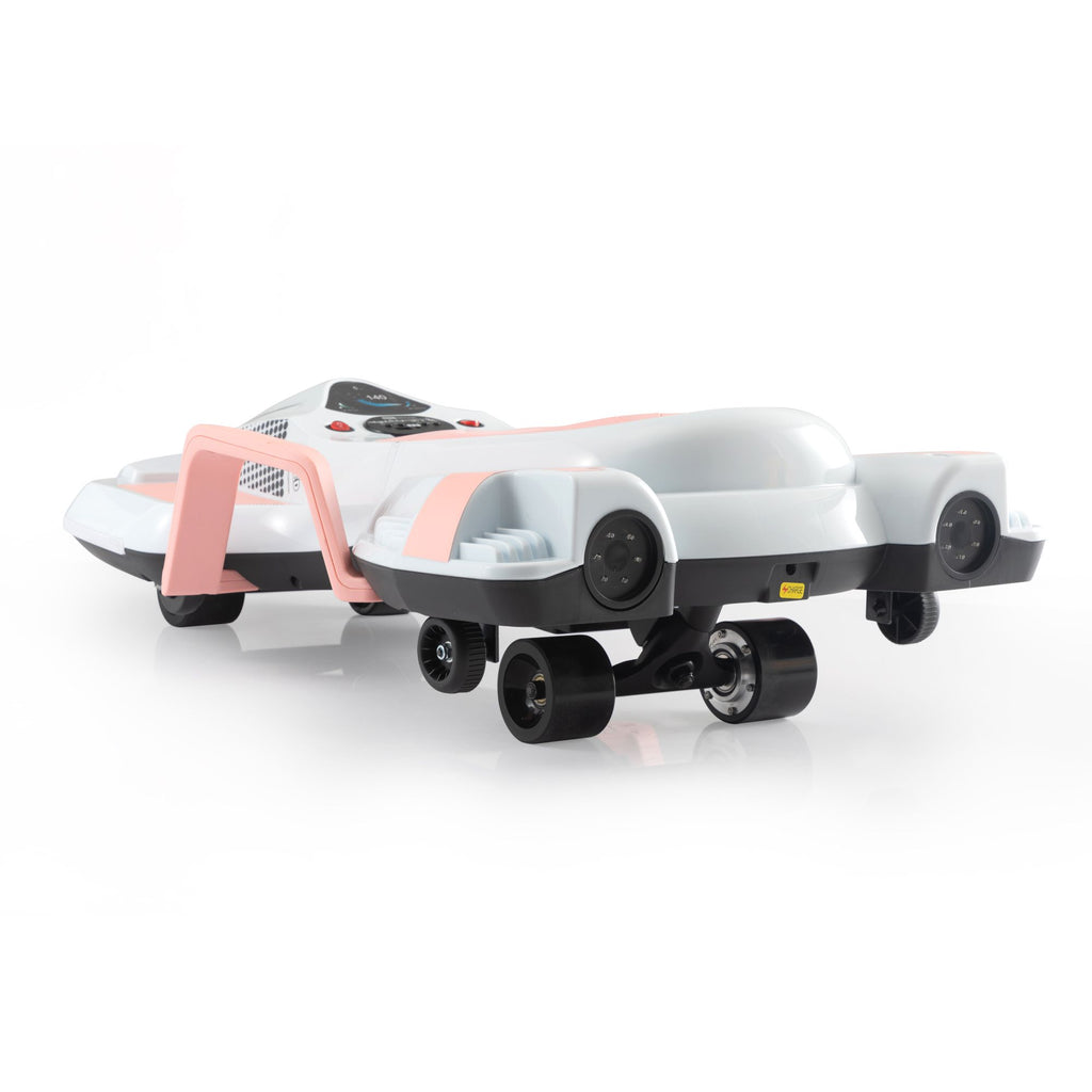 Yeah Depot - Electric Kids Racing Car with Music and Lights, Pink