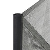 Yeah Depot - Soozier Trampoline Safety Net for 14ft Round Trampoline with 8 Straight Poles, Weather-Resistant Trampoline Net Replacement Enclosure with Yellow Zippered Entrance, Poles Not Included, Yellow
