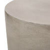 Yeah Depot - Outdoor LightWeight Concrete Side Table,Light Gray