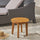 Yeah Depot - Outdoor 16'' Acacia Wood Side Table, Teak Finish